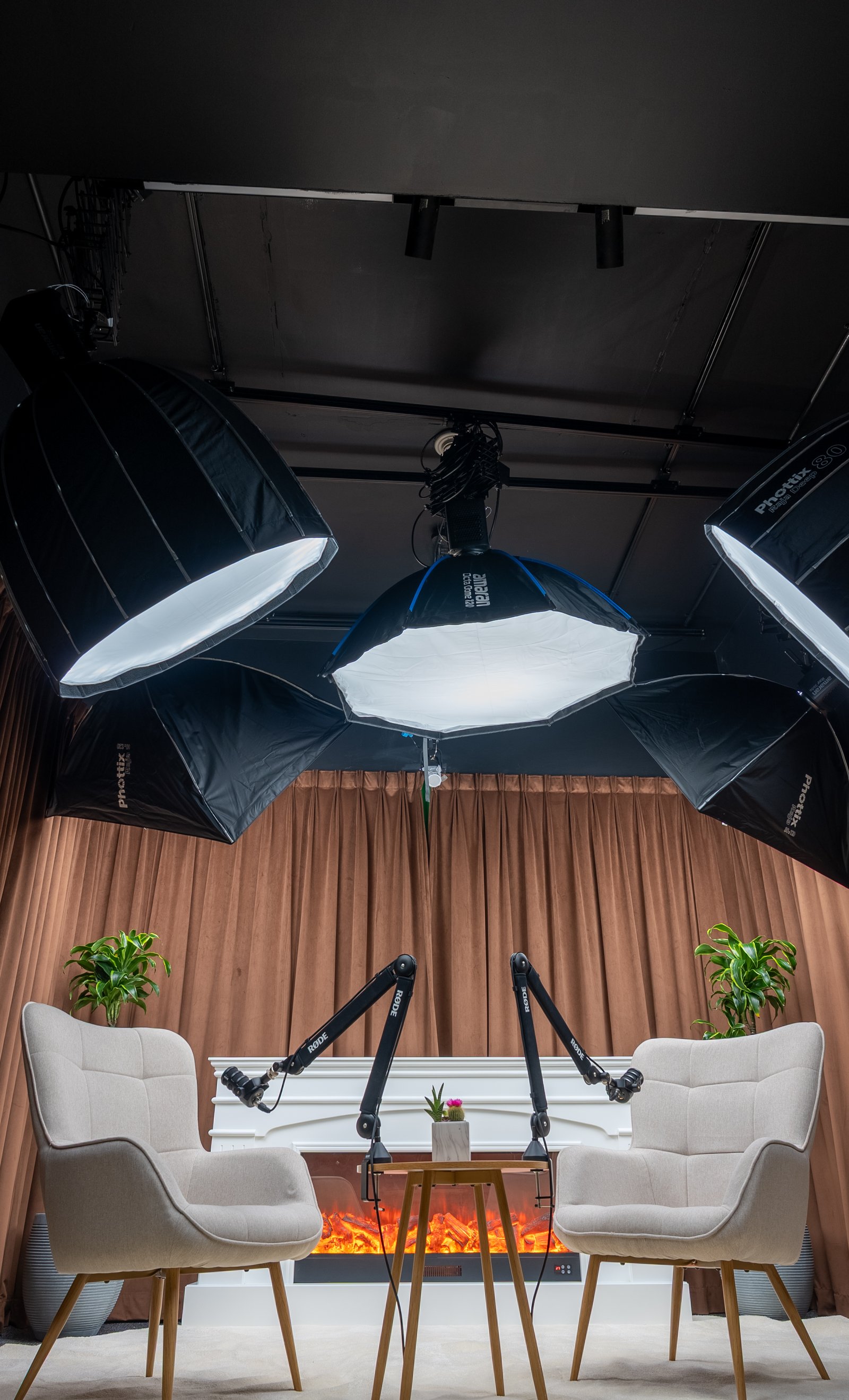 Vision Frame studio interior in Dubai