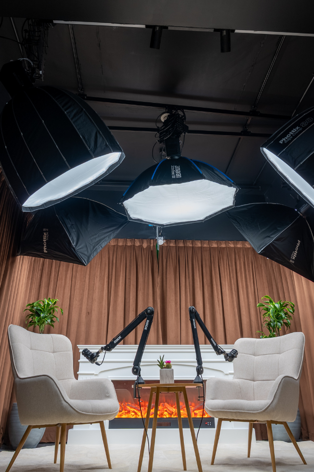 Podcast studio dubai